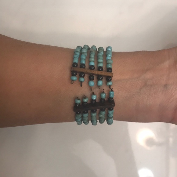 Blue stone bracelet - Picture 2 of 5